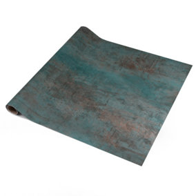 d-c-fix Premium Oxide Steel Self Adhesive Vinyl Wrap for Furniture and Decoration 10m(L) 45cm(W)