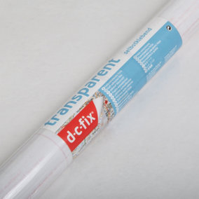 D-C-Fix  Protective Gloss Clear Self-adhesive Furniture Wrap (L)15m (W)675mm