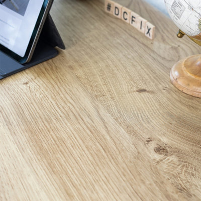 D-c-fix Light Oak Wood (8017) Sticky Back Furniture Wrap (L)200cm (W)67.5cm