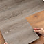 d-c-fix Rustic Oak Self Adhesive Vinyl Floor Tiles Pack of 11 (1sqm)