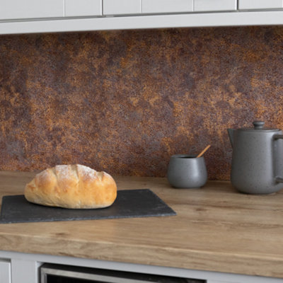 d-c-fix Rusty Stone 3D Splashback Wallpaper for Kitchen and Bathroom 4m(L) 67.5cm(W)