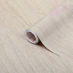 D-c-fix Santana Oak Lime Wood (5584) Self-adhesive Furniture Wrap Vinyl (W)90cm (L)1m