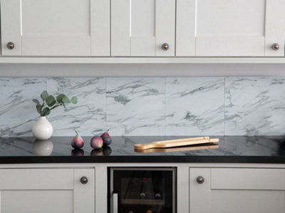 d-c-fix - Self Adhesive Wall Tiles 6 Piece - 0.53sq Premium Marble