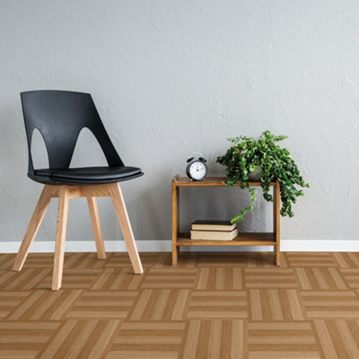 d-c-fix Slats 30.48 x 30.48cm Self-adhesive Vinyl Floor Tiles Pack 22 (2sqm)