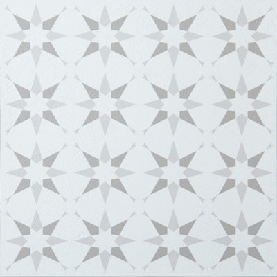 d-c-fix Small Stars Self Adhesive Vinyl Floor Tiles Pack of 11 (1sqm)