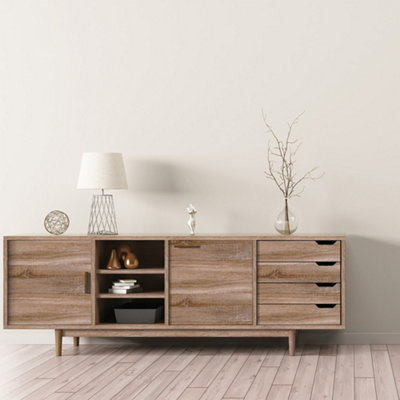 D-c-fix Sonoma Light Oak Wood (5595) Sticky Back Furniture Wrap (L)5m (W)90cm