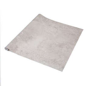 d-c-fix Stone Avellino Light Grey Self Adhesive Vinyl Wrap Film for Kitchen Worktops and Furniture 2m(L) 67.5cm(W)