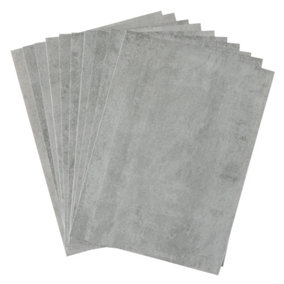 d-c-fix Stone Concrete Grey Self Adhesive Vinyl A4 Craft Pack (10 sheets)