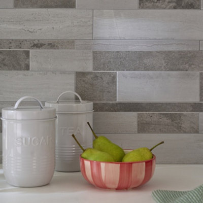 d-c-fix Stone Mosaic Premium Self Adhesive Composite Wall Tile 30.5cm(W) 30.5cm(H) 0.3cm(D) pack 5 (0.47sqm)