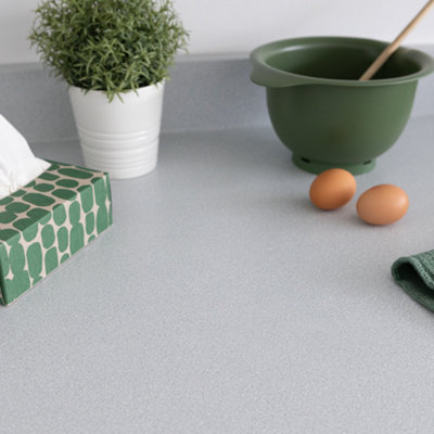 d-c-fix Stone Sabbia Grey Self Adhesive Vinyl Wrap Film for Kitchen Worktops and Furniture 10m(L) 67.5cm(W)
