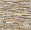 d-c-fix Stone Wall Sand 3D Splashback Wallpaper for Kitchen and Bathroom 4m(L) 67.5cm(W)
