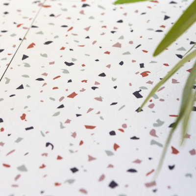 d-c-fix Terrazzo Fresh Self Adhesive Vinyl Floor Tiles Pack of 11 (1sqm) Price Comparisons | Compare The Build