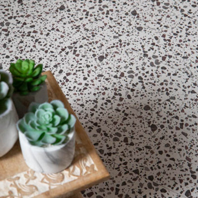 d-c-fix Terrazzo Self Adhesive Vinyl Floor Tiles Pack of 33 (3sqm)