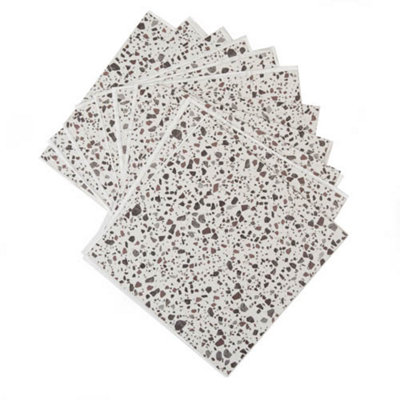 d-c-fix Terrazzo Self Adhesive Vinyl Floor Tiles Pack of 33 (3sqm)