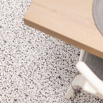 d-c-fix Terrazzo Self Adhesive Vinyl Floor Tiles Pack of 33 (3sqm)