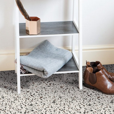 d-c-fix Terrazzo Self Adhesive Vinyl Floor Tiles Pack of 33 (3sqm)
