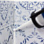 d-c-fix Vintage Blue Self Adhesive Vinyl Wall Tiles Pack of 6 (0.56sqm)