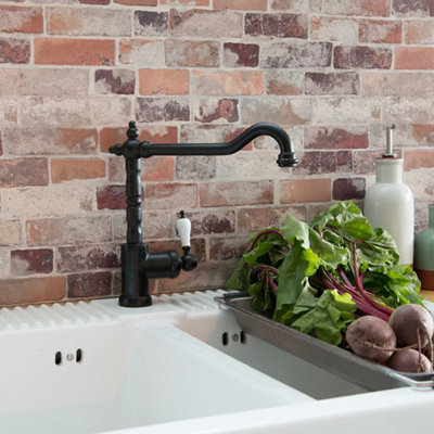 d-c-fix Vintage Brick Tisa 3D Splashback Wallpaper for Kitchen and Bathroom 4m(L) 67.5cm(W)