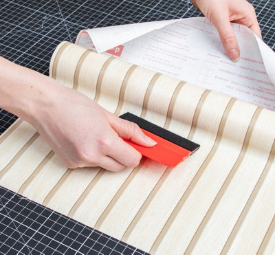 d-c-fix Wooden Slats Sticky Back Plastic Furniture Worktop Self ...