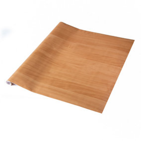 d-c-fix Woodgrain Alder Light Self Adhesive Vinyl Wrap Film for Kitchen Doors and Worktops 10m(L) 90cm(W)