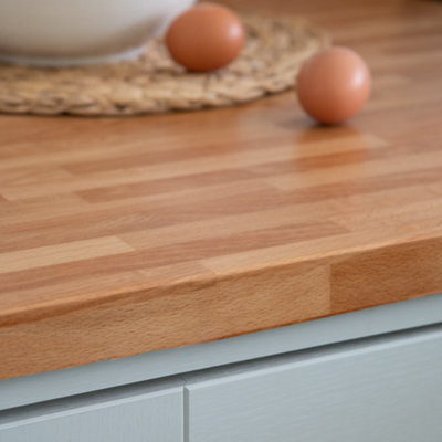 d-c-fix Woodgrain Butchers Block Self Adhesive Vinyl Wrap Film for Kitchen Doors and Worktops 5m(L) 67.5cm(W)