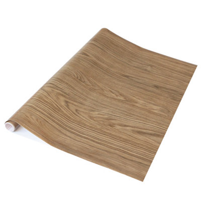 d-c-fix Woodgrain Casella Oak Brown Self Adhesive Vinyl Wrap Film for Kitchen Doors and Worktops 2m(L) 67.5cm(W)