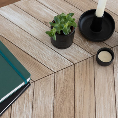 d-c-fix Woodgrain Chevron Natural Self Adhesive Vinyl Wrap Film for Kitchen Doors and Worktops 15m(L) 67.5cm(W)