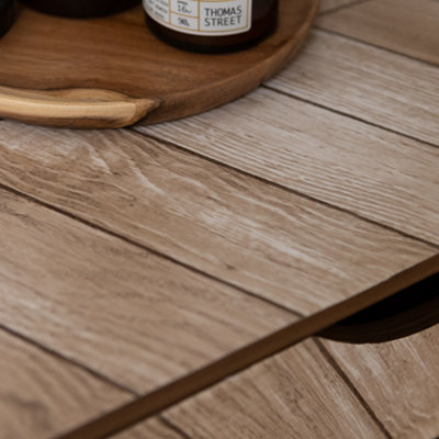 d-c-fix Woodgrain Chevron Natural Self Adhesive Vinyl Wrap Film for Kitchen Doors and Worktops 2m(L) 67.5cm(W) - 5