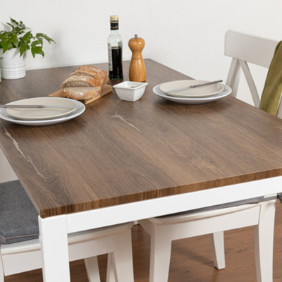 d-c-fix Woodgrain Flagstaff Oak Self Adhesive Vinyl Wrap Film for Kitchen Worktops and Furniture 10m(L) 90cm(W)