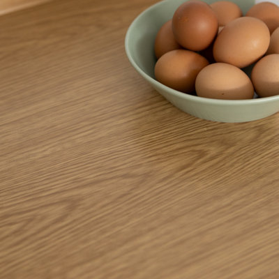 d-c-fix Woodgrain Japanese Oak Self Adhesive Vinyl Wrap Film for Kitchen Doors and Worktops A4 Sample 297mm(L) 210mm(W)