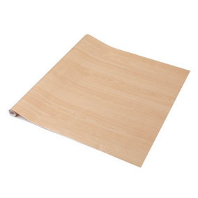 d-c-fix Woodgrain Maple Self Adhesive Vinyl Wrap Film for Kitchen Doors and Worktops 10m(L) 67.5cm(W)