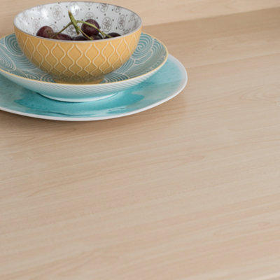 d-c-fix Woodgrain Maple Self Adhesive Vinyl Wrap Film for Kitchen Doors and Worktops A4 Sample 297mm(L) 210mm(W)