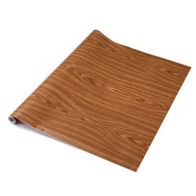 d-c-fix Woodgrain Oak Light Self Adhesive Vinyl Wrap Film for Kitchen Doors and Worktops 10m(L) 90cm(W)