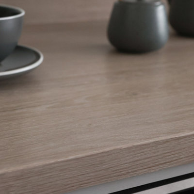 d-c-fix Woodgrain Oak Santana Lime Self Adhesive Vinyl Wrap Film for Kitchen Doors and Worktops 2.1m(L) 90cm(W)
