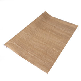 d-c-fix Woodgrain Oak Sheffield Country Self Adhesive Vinyl Wrap Film for Kitchen Doors and Worktops 15m(L) 90cm(W)
