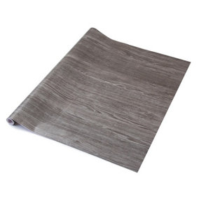d-c-fix Woodgrain Oak Sheffield Grey Self Adhesive Vinyl Wrap Film for Kitchen Doors and Worktops 10m(L) 90cm(W)