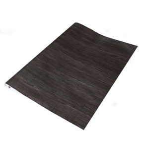 d-c-fix Woodgrain Oak Sheffield Umbra Self Adhesive Vinyl Wrap Film for Kitchen Doors and Worktops 10m(L) 90cm(W)
