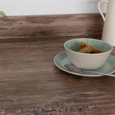 d-c-fix Woodgrain Rustic Self Adhesive Vinyl Wrap Film for Kitchen Doors and Worktops 10m(L) 90cm(W) - 3