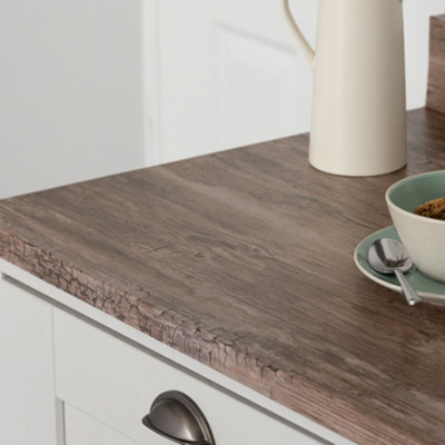 d-c-fix Woodgrain Rustic Self Adhesive Vinyl Wrap Film for Kitchen Doors and Worktops 10m(L) 90cm(W) - 5