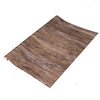 d-c-fix Woodgrain Rustic Self Adhesive Vinyl Wrap Film for Kitchen Doors and Worktops 5m(L) 90cm(W)