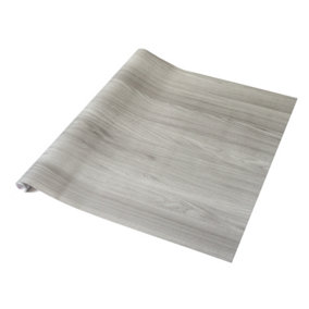 d-c-fix Woodgrain Sangallo Grey Self Adhesive Vinyl Wrap Film for Kitchen Doors and Worktops 10m(L) 67.5cm(W)