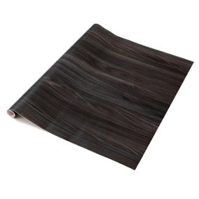 d-c-fix Woodgrain Sangallo Lava Self Adhesive Vinyl Wrap Film for Kitchen Doors and Worktops 2m(L) 67.5cm(W)