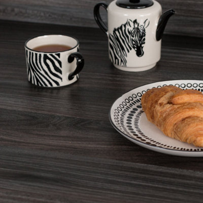 d-c-fix Woodgrain Sangallo Lava Self Adhesive Vinyl Wrap Film for Kitchen Doors and Worktops 2m(L) 67.5cm(W) - 3
