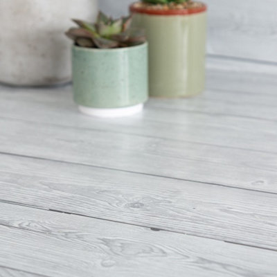 d-c-fix Woodgrain Shabby Wood Self Adhesive Vinyl Wrap Film for Kitchen Doors and Worktops 10m(L) 67.5cm(W) - 3