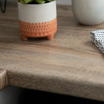d-c-fix Woodgrain Sonoma Oak Light Self Adhesive Vinyl Wrap Film for Kitchen Doors and Worktops A4 Sample 297mm(L) 210mm(W)