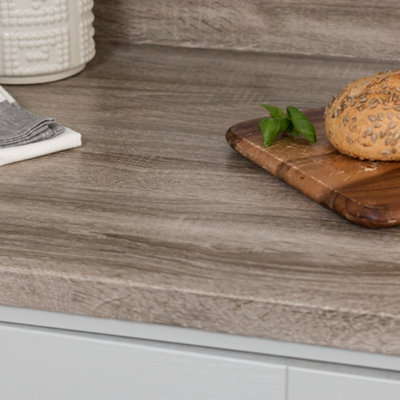 d-c-fix Woodgrain Sonoma Oak Truffel Self Adhesive Vinyl Wrap Film for Kitchen Doors and Worktops 5m(L) 90cm(W)