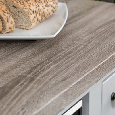 d-c-fix Woodgrain Sonoma Oak Truffel Self Adhesive Vinyl Wrap Film for Kitchen Doors and Worktops 5m(L) 90cm(W)
