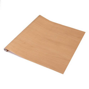 d-c-fix Woodgrain Tirol Beech Self Adhesive Vinyl Wrap Film for Kitchen Doors and Worktops 10m(L) 90cm(W)