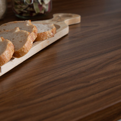 d-c-fix Woodgrain Walnut Medium Self Adhesive Vinyl Wrap Film for Kitchen Doors and Worktops 10m(L) 90cm(W) - 4