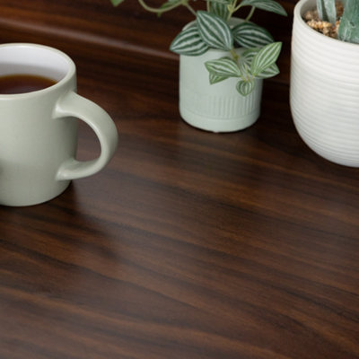d-c-fix Woodgrain Walnut Self Adhesive Vinyl Wrap Film for Kitchen Doors and Worktops 5m(L) 67.5cm(W) - 6